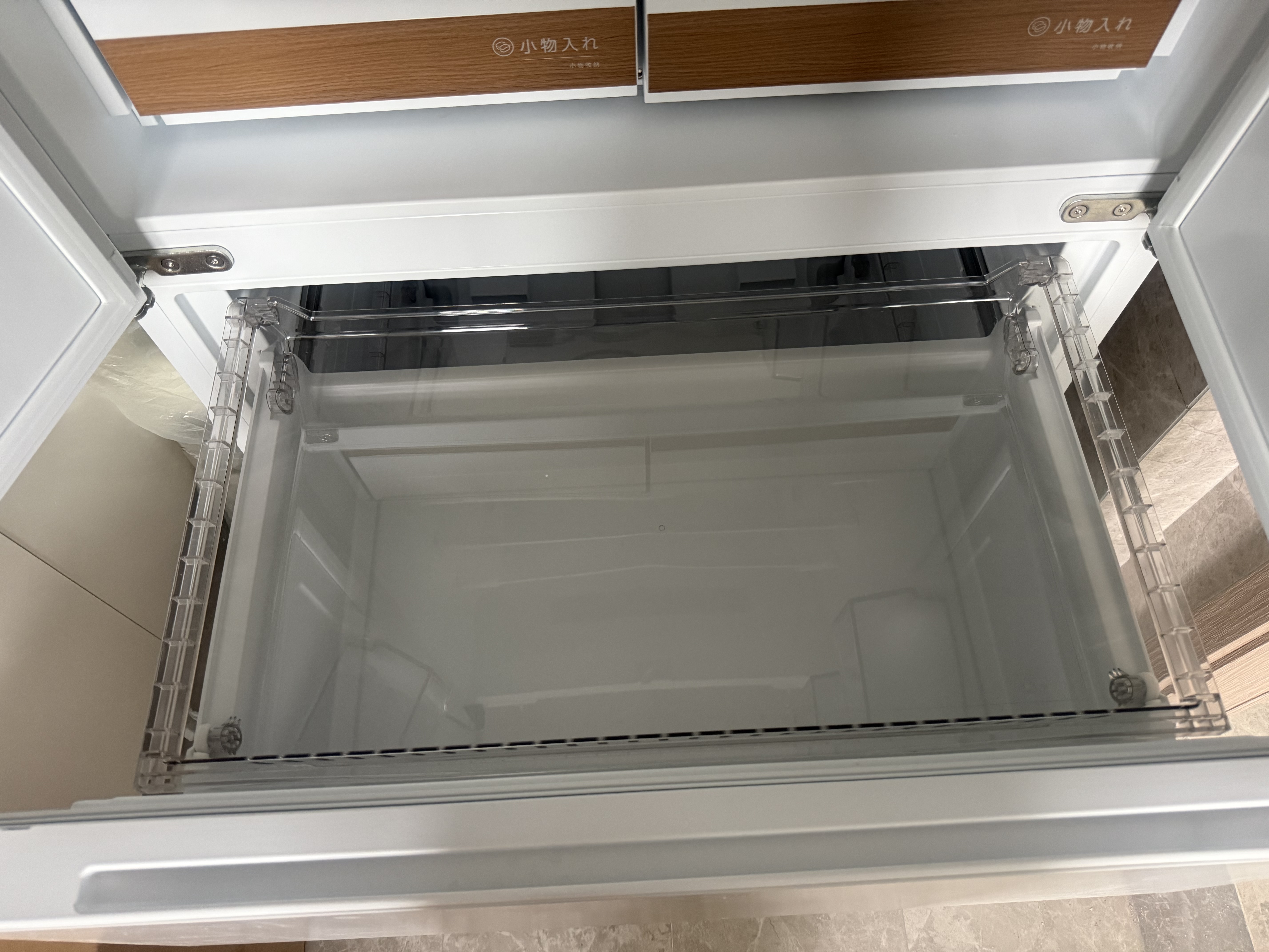 东芝（TOSHIBA）白珍珠520L法式双开门546高容全嵌一级能效双系统大容量节能无霜国家补贴家用白色电冰箱 GR-RF546WI-PM171织瑾白 晒单实拍图