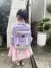 活石早教益智儿童书包小学生1-3年级3-6女孩男超轻减负4-5年护脊轻便 升级束腰款-减压书包【海绵背+护腰+护脊+勋章日程表】 实拍图