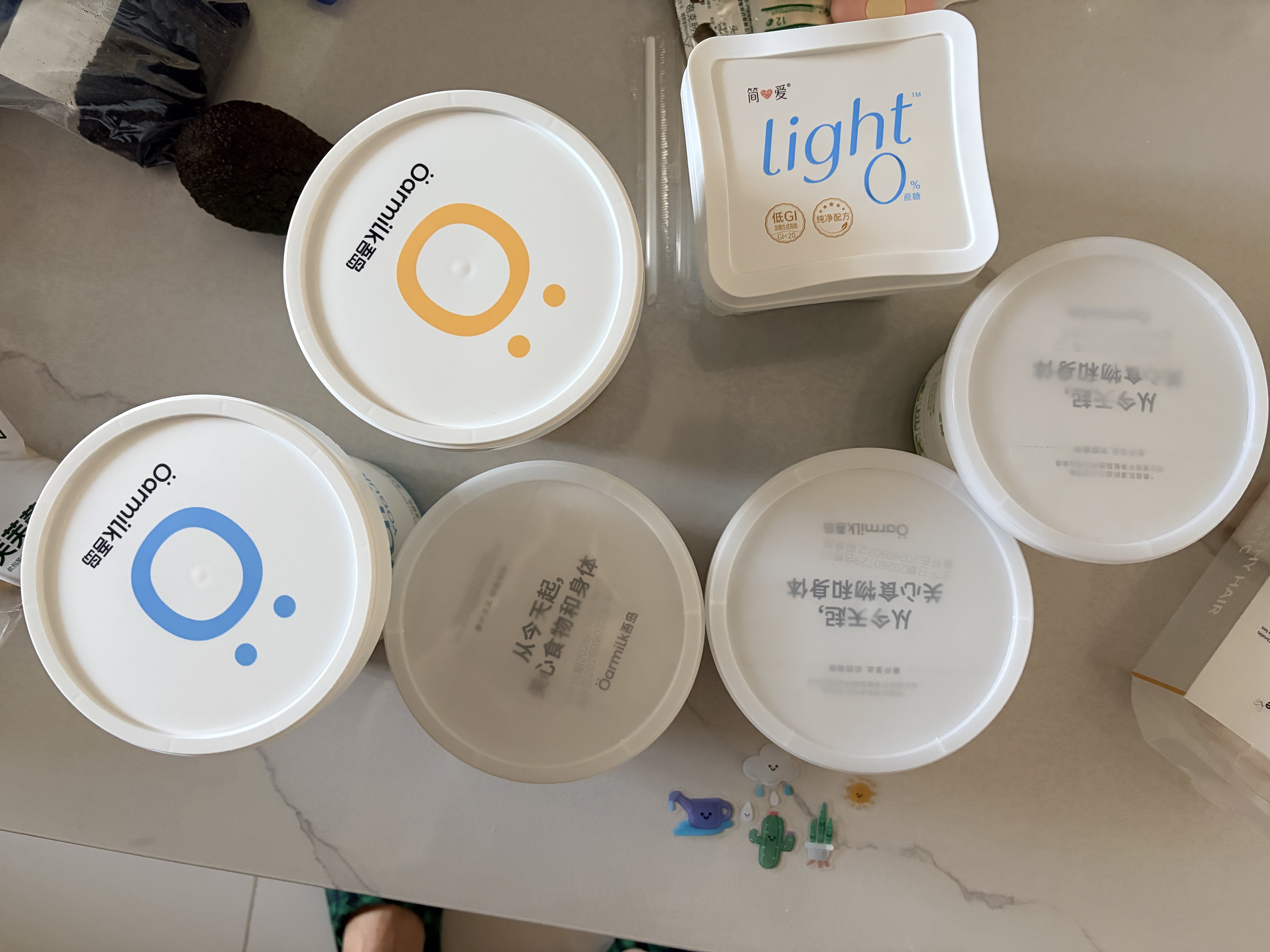 OarmiLk低糖酸奶单桶发酵0乳糖低温酸奶6种有益菌420g风味发酵乳 实拍图