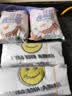 京惠思创加厚降解手提背心袋透明食品购物打包装外卖袋笑脸25*40cm100只 实拍图