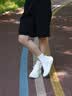 李宁凌波丨休闲慢跑鞋女鞋轻便减震厚底增高运动鞋ARSV018 实拍图