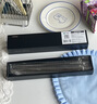 双枪316L不锈钢筷子防滑不发霉家用酒店餐具 进洗碗机 福字圆筷10双装 实拍图
