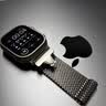 W&P新款适用苹果手表表带apple watch ultra3/2钛金属米兰尼斯降落伞式表带iwach S11/10/9/8/SE3钛 实拍图