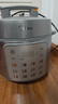 美的（Midea）有钛青瓷0涂层营养蒸电压力锅5L 智能预约多功能一体高压电饭锅MY-E5811G家用4-6人开盖火锅电饭煲 实拍图
