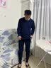七匹狼秋衣秋裤套装男士保暖内衣男纯棉100%秋冬季打底圆领保暖内衣套装 100%纯棉全身抗菌- 藏青 M -165/90(80-110斤) 实拍图