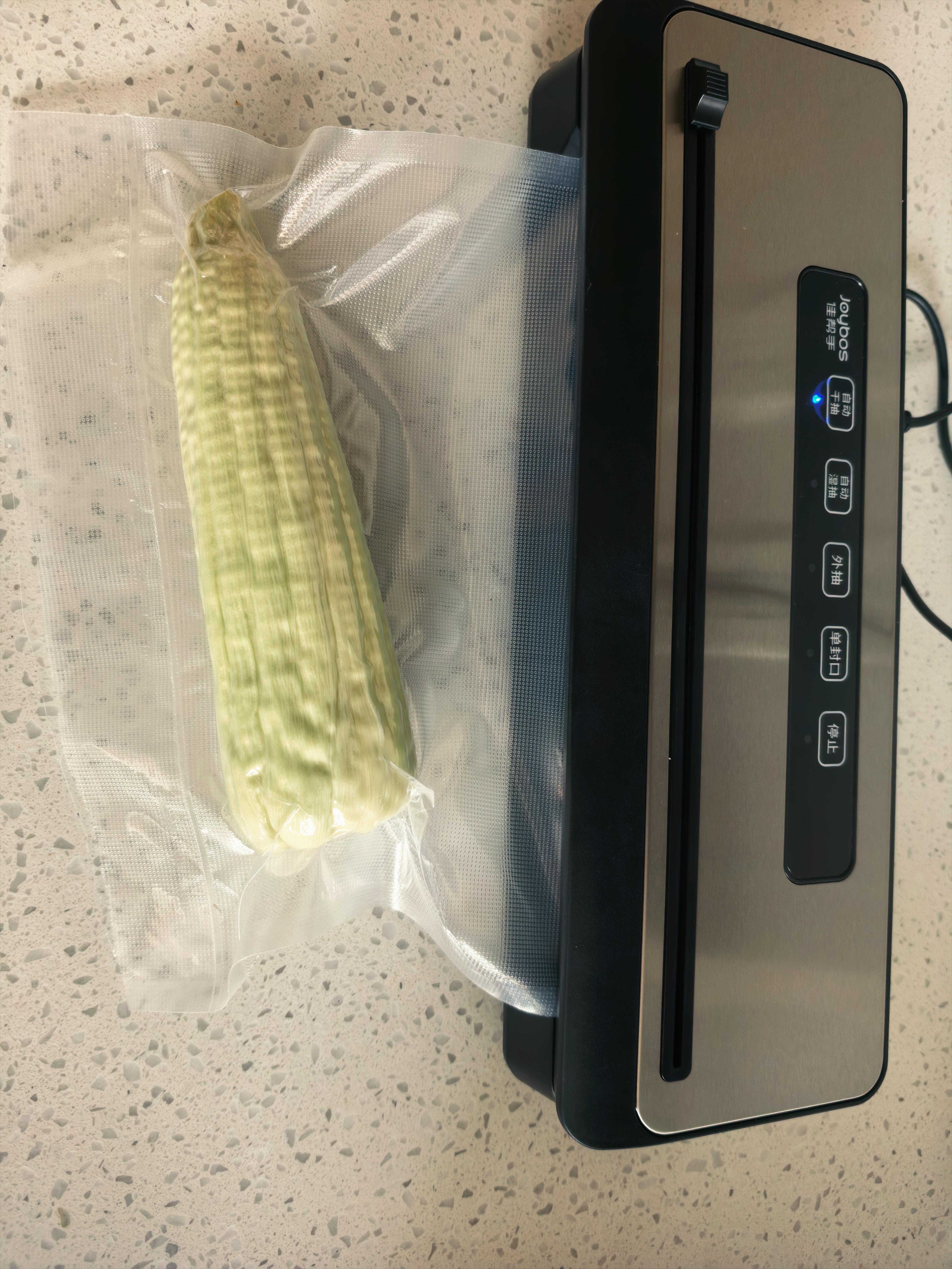 佳帮手真空封口机全自动双泵大吸力真空压缩机商家用抽包装干湿两用切割刀腊肉打包保鲜密封机塑封机 实拍图