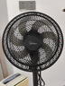 美的（Midea）【超级单品】七叶轻音立式电风扇家用柔风落地扇台式桌面小型风扇大风量节能摇头宿舍电扇 SAF30AB 实拍图