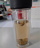 富光双层玻璃杯水杯子茶水分离泡茶杯男女士高颜值加厚杯底500ml 实拍图