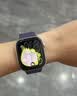 Apple/苹果WatchS11智能手表GPS+蜂窝款42毫米银色铝金属表壳雾紫色运动型表带S/M-联通补贴 实拍图