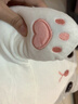 捉趣（ZHUOQU）猫咪抱枕毛绒玩具长条玩偶冰丝睡觉抱枕毕业礼物送女生七夕礼物 灰色【独立内胆】 全长约130cm 实拍图