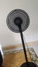 美的（Midea）【超级单品】七叶轻音立式电风扇家用柔风落地扇台式桌面小型风扇大风量节能摇头宿舍电扇 SAF30AB 实拍图
