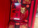花蒂 结婚礼物 新婚礼品订婚陪嫁新娘送闺蜜姐妹新人实用餐具碗筷礼盒 红喜梅梢【餐具10件套】木质手提箱 实拍图