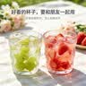 京东京造 玻璃杯 加厚冰川杯咖啡啤酒饮料牛奶杯家用喝水杯子 250ml两只装 实拍图