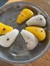 安井双色糕 280g*3袋 共30块装 健康早餐糕点发糕  冷冻速食蒸糕面点 实拍图