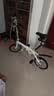大行（DAHON） 412折叠自行车14英寸单速超轻迷你铝合金学生成人单车BYA412 白色 实拍图