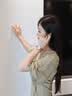 阿玛尼Armani阿玛尼手表女士满天星石英表时尚防水奢华小众镶钻超薄女表 玫瑰金AR11244 实拍图