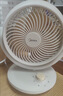 美的（Midea）【小型风扇】轻音台式桌面空气循环扇家用柔风电风扇宿舍办公迷你台扇落地扇空调伴侣 GAF18AD 实拍图