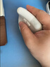 罗技（Logitech）Lift人体工学鼠标 垂直鼠标 小手鼠标 无线蓝牙鼠标 3台设备秒切换 带Logi Bolt接收器 沙色 实拍图