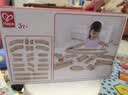 Hape(德国)火车轨道玩具多系列兼容木质diy基础轨道扩展包3岁+E3707 实拍图