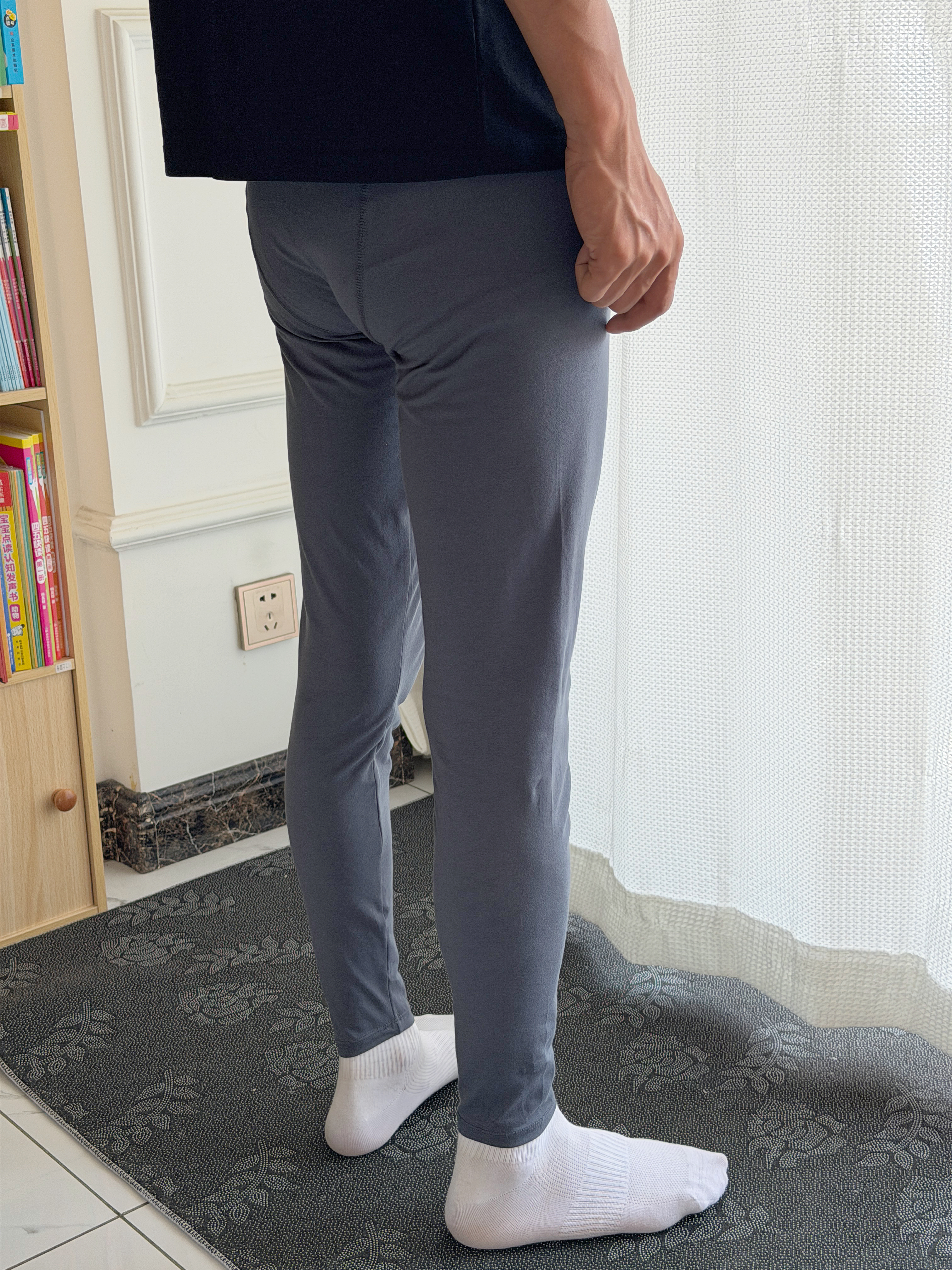 有棵树男士秋裤男生新款婴儿棉保暖裤单裤秋冬保暖内衣10A抑菌打底裤 实拍图