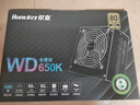 航嘉（Huntkey）WD650K全模组 金牌650W电脑电源（80PLUS金牌/单路50A/全电压/LLC+SR+DC-DC/智能温控） 实拍图