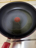 特福（Tefal）平底锅家用牛排不粘煎锅少油烟有钛煎饼锅电磁炉通用可进洗碗机 实拍图