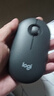 罗技（Logitech）PEBBLE 2.0 无线蓝牙鼠标 静音鼠标 办公鹅卵石便携 升级Pebble2代 黑色 实拍图