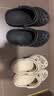 卡骆驰（crocs）经典Clog男女洞洞鞋一脚蹬沙滩鞋 黑色  39 （39-40）  实拍图