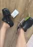 卡骆驰（CROCS）新款厚底云朵洞洞鞋送女友礼物 206750 黑色   36-37 实拍图