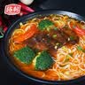 陈村 过桥米线米粉丝整箱装非油炸速食免煮酸辣泡面宵夜 香菇鸡3+红烧牛3+香辣牛2+猪骨2 实拍图