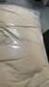 茵曼（INMAN）轻薄简约无领短款羽绒马甲女士2025新款可内搭可外穿薄款外套 卡其色 XL 实拍图