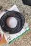 绿联六类屏蔽网线 CAT6类千兆网络连接线 工程家用电脑宽带8芯双绞成品跳线 黑15米55178 实拍图