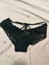 mybody26新款商场同款内裤女秘境主义时尚蕾丝三角裤女蕾域窥光-黑色M 实拍图
