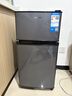 志高（CHIGO）小冰箱迷你小型家用冷藏冷冻两用宿舍出租房用双门办公室电冰箱节能省电 【一级能效】76L灰色【全国联保丨节能省电】 实拍图
