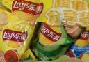 乐事（Lay's）薯片（黄瓜味+原味+红烩味+鱿鱼味+鸡翅味）400g 混合10包 实拍图