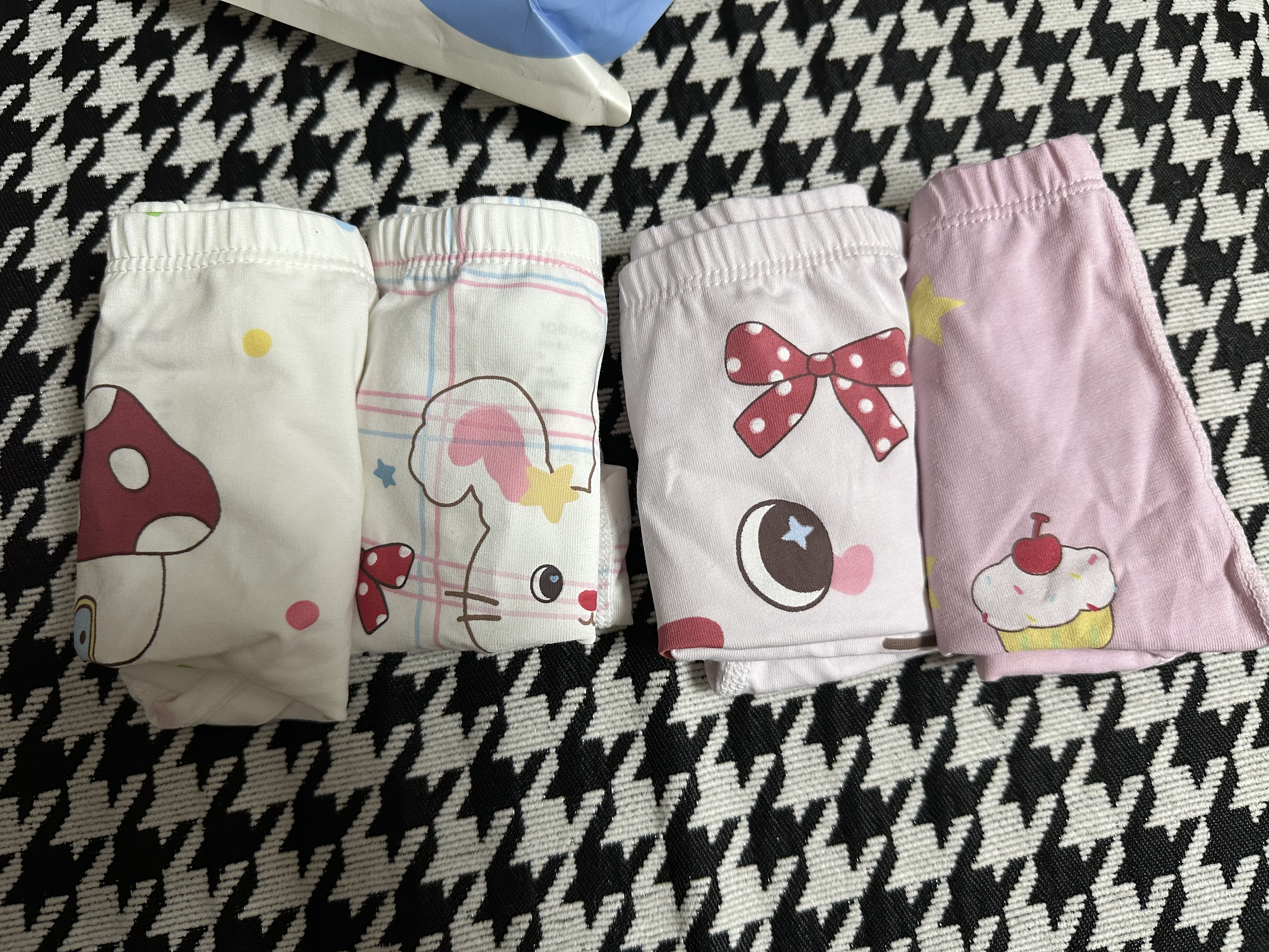 尼多熊女童内裤儿童纯棉平角短裤女宝宝四角内裤中大童女孩不夹PP 实拍图