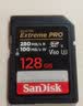 闪迪（SanDisk）128GB SD内存卡 6K视频 V60 U3 C10 高速相机存储卡 读速280MB/s 写速100MB/s 高清拍摄 畅快连拍 实拍图