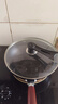 京严章丘款炒锅铁锅无涂层炒菜不粘锅家用精铁锅具燃气电磁炉用已开锅 【灶具通用】适合2-3人  赠盖铲  直径 30cm 百年工艺｜传统铁锅｜健康不沾 实拍图