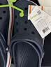 卡骆驰（CROCS）贝雅卡骆班洞洞鞋|205089 深蓝/辣椒红-4CC   41 /42(260mm)   实拍图