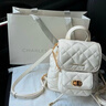 CHARLES&KEITH经典菱格大容量双肩包背包学生书包包女包生日礼物CK2-60151400 实拍图