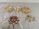 周大生（CHOW TAI SENG）玉髓福禄珍珠项链近圆强光珍珠颈链玉髓吊坠项链送妈妈送女友礼物 【珍意礼盒】6.5-7.5mm，金色 实拍图
