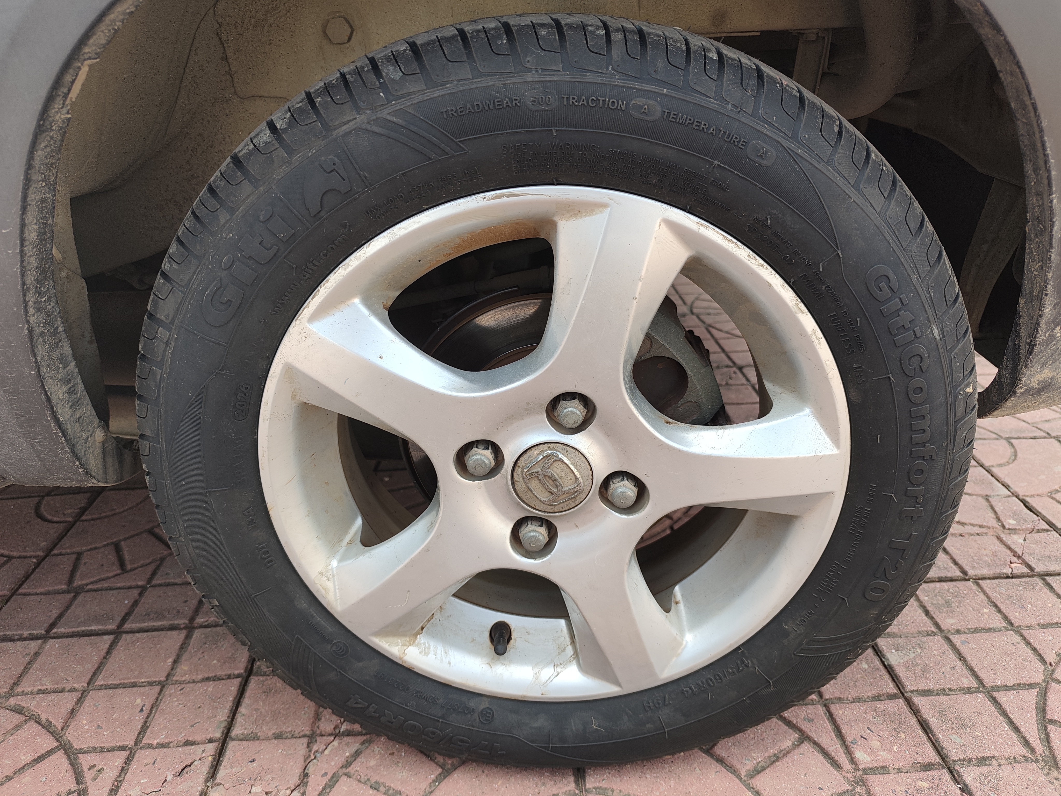 佳通轮胎(Giti)轮胎 175/60R14 79 H GitiComfort T20 适配 瑞麒M5/QQ6 实拍图