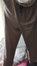 班尼路（Baleno）裤子男夏季运动冰丝裤高街美式潮流垂感休闲裤黑色速干直筒裤男 实拍图