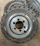 景路达正新叉车轮胎实心杭叉合力3/3.5吨前轮28x9-15后轮650-10朝阳充气 650-10超强实心配钢圈 实拍图