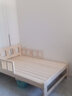 萌冉 【现货闪发】实木床儿童护栏床简约男女孩公主床松木拼接单人床 原木色裸床 180长*120宽*40高 实拍图