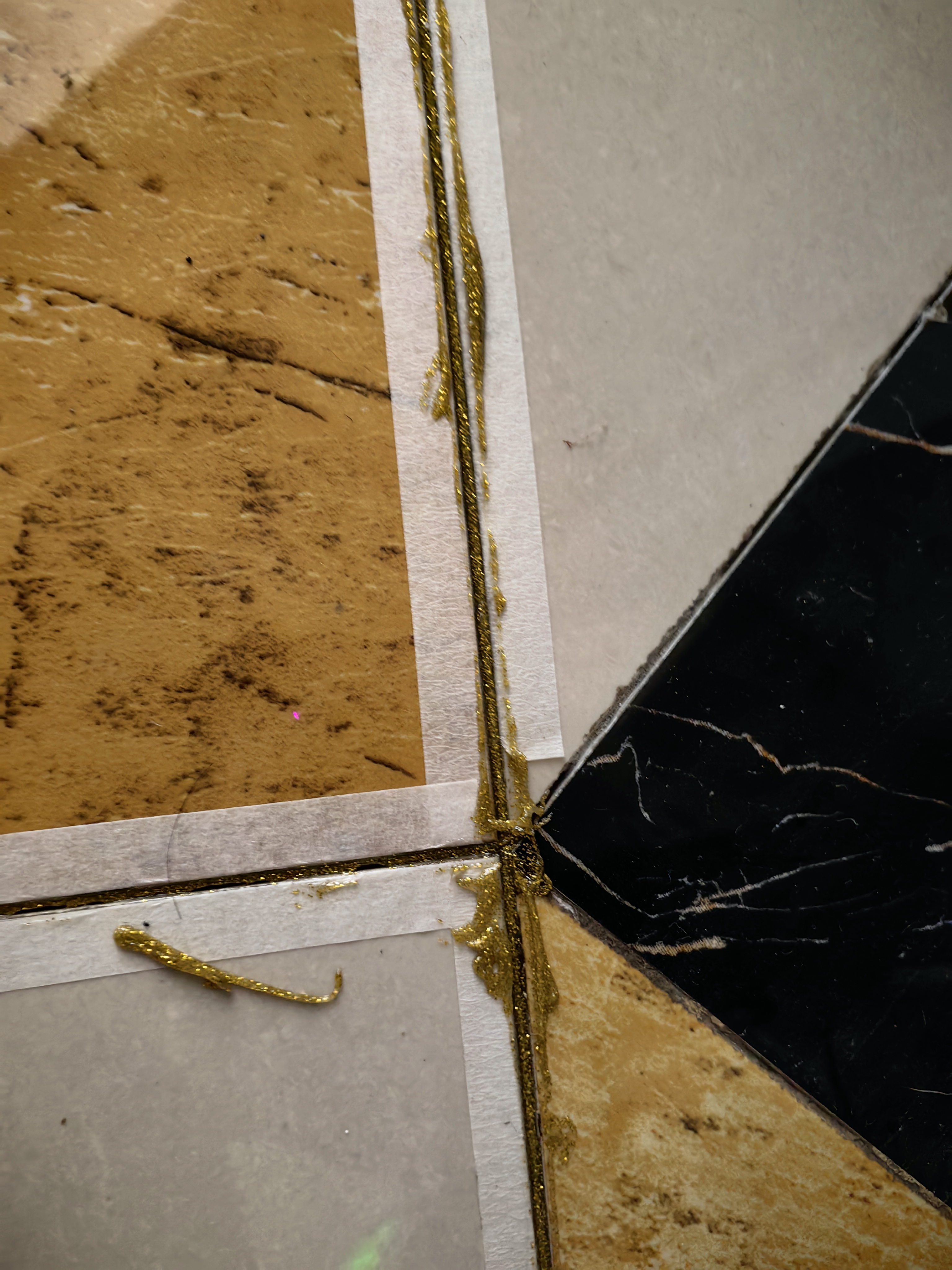 三棵树漆全效美缝剂十大品牌瓷砖地砖专用双组份填缝剂耐水美缝胶 贵族金 实拍图