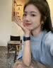 KRISTEN JUDI绿色花朵耳环女银针耳饰合成水晶耳钉小众高级感女友七夕生日礼物 生日情人节礼物老婆闺蜜实用礼盒 银针首饰实用浪漫纪念日表白 实拍图