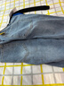 真维斯（Jeanswest）牛仔裤男春夏季薄款2026新款天丝舒适修身直筒高端潮牌休闲裤子男 浅蓝【天丝薄款】 36 码(2尺8) 【建议160-175斤】 实拍图