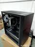 先马（SAMA）小黑洞TURBO 黑色 吸音降噪桌面小机箱 支持M-ATX/配2把风扇/吸音棉/Type-C预留孔 实拍图