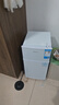 志高双门冰箱小型出租房宿舍双开门冷藏冷冻一级能效家用大容量办公室电冰箱二门微霜 【一级能效】66L白色【高效保鲜 铜管速冷】 实拍图